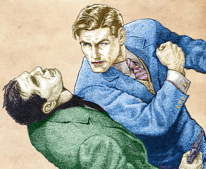 Doc Savage cover graphic